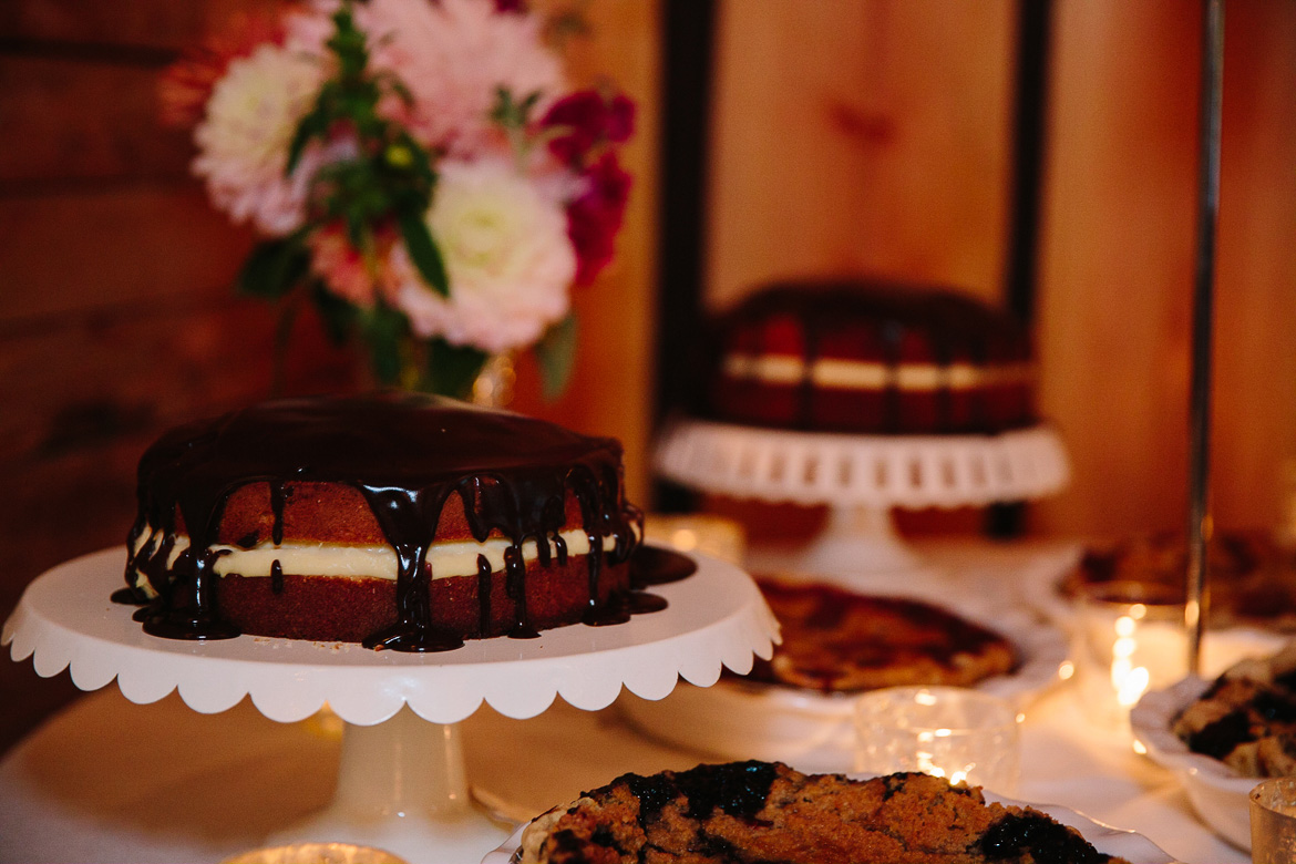 Fireseed Catering wedding desserts on Whidbey Island, WA