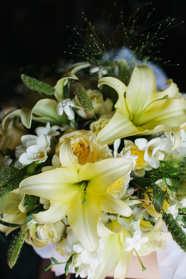 Bride's bouquet for Salish Lodge wedding in Snoqualmie WA