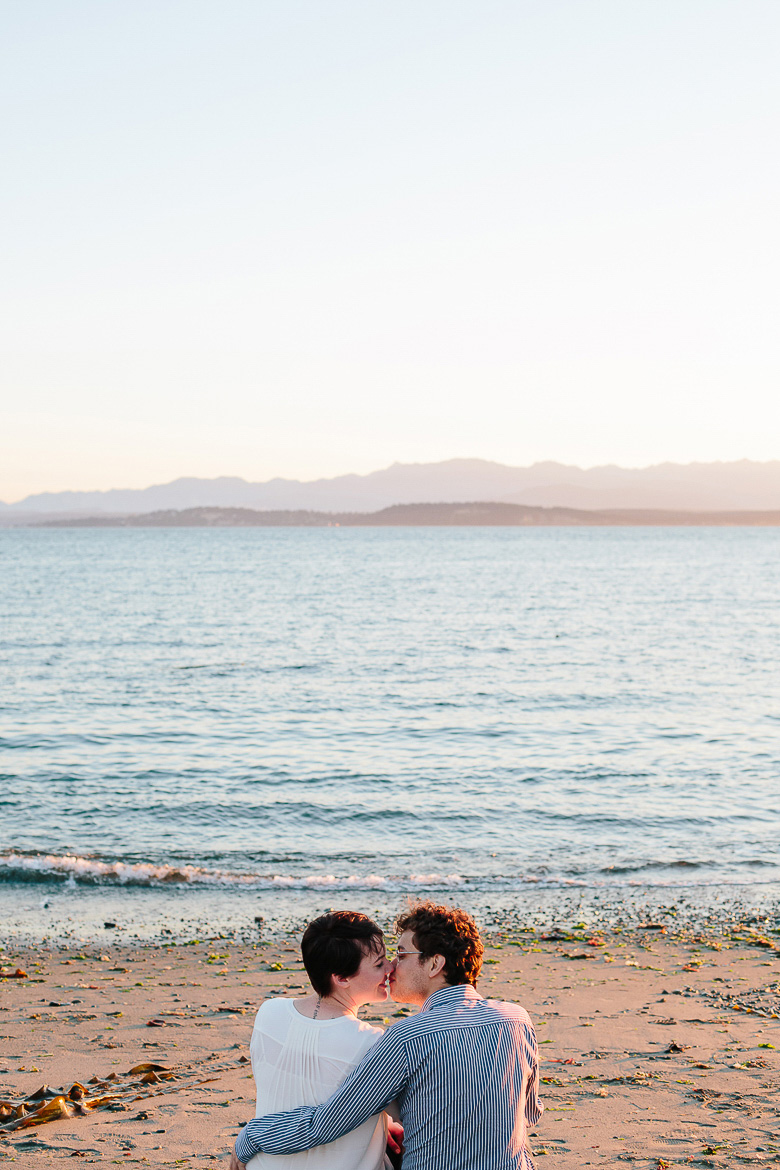 Ebey's Landing Whidbey Island engagement photos