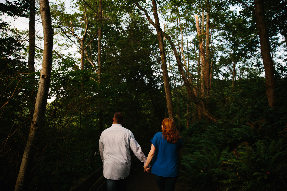 Discovery Park engagement session in Seattle, WA