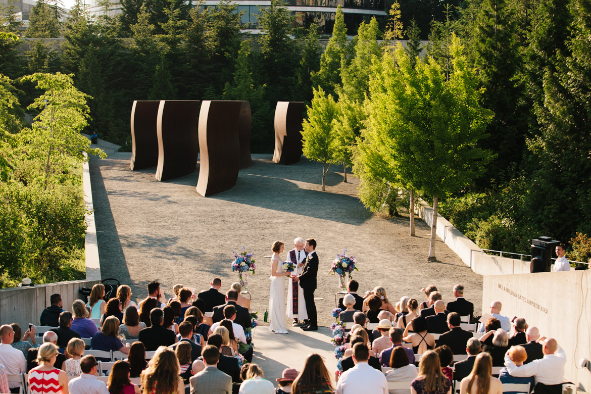 Olympic Sculpture Park wedding venue Seattle, WA