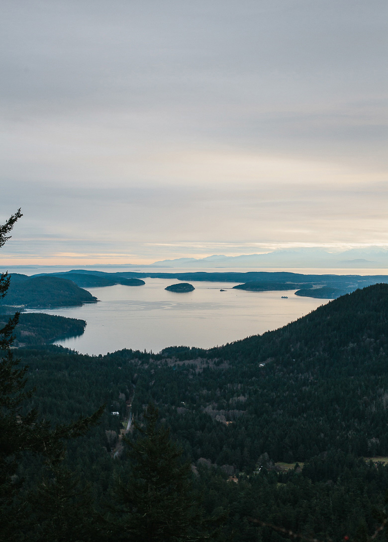  Orcas Island Washington Mount Constitution trails water view