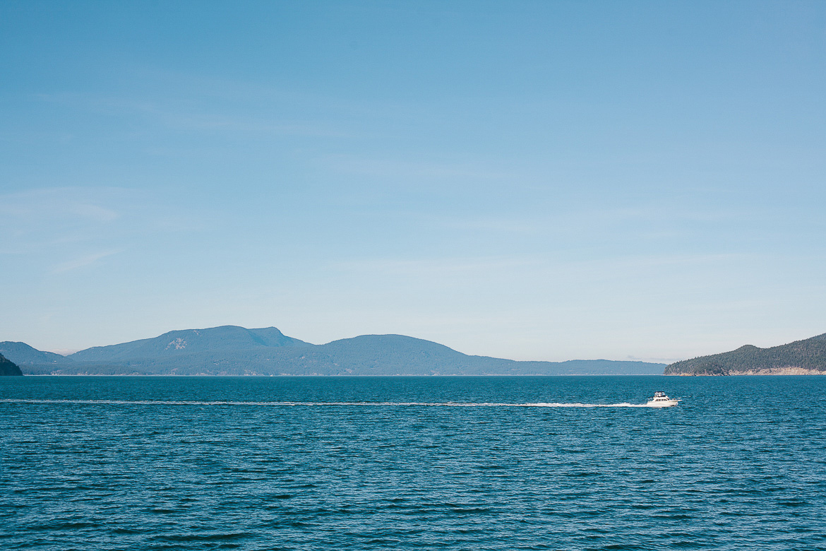 Orcas Island Washington ferry ride